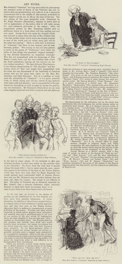 Cranford, by Elizabeth Gaskell by Hugh Thomson